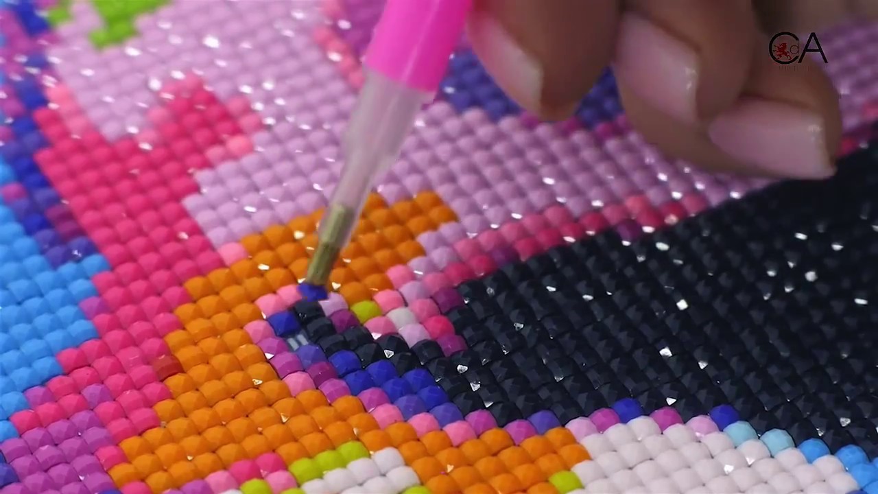 Découvrez la broderie diamant